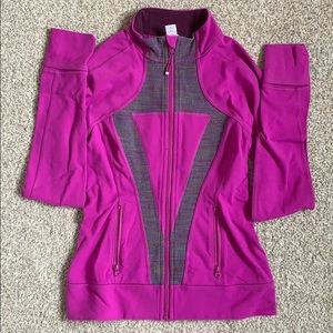 Purple, Green, and Blue Ivivva Zip Up Sweatshirt